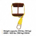 3m Dbi-sala Tie Off Adaptor 6 Pass-thru Type With 3 Wear Pad Yellow
