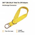 3m Dbi-sala Tie Off Adaptor 6 Pass-thru Type With 3 Wear Pad Yellow