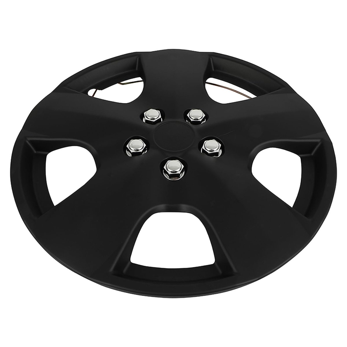 Universal Hubcap Wheel Covers 15 In Black Abs Material Rim Cover For Acura Chevrolet Dodge Ford Honda Hyundai Kia Mazda