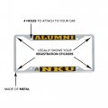 Northern Kentucky University Norse Nku Viking Metal License Plate Frame For Front Or Back Of Car Officially Licensed Alumni