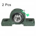 Uxcella 2pcs Self-alignment Pillow Block Bearing Ucp204 20mm Mounted Bear