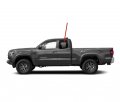 Driver Left Side Rear Quarter Window Glass For Toyota Tacoma 2005 To 2015 Extended Cab Pickup Tempered Solar Controlled Factor