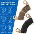 Left Right Front Brake Calipers Pads Sintered For Polaris Rzr-1000-xp Xp4 S4 Rs1 Rzr-900-4-seater Ranger-1000 900 800 570