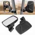 X Autohaux 1 75 2 Clamp Utv Rear View Center Side Mirror Set For Polaris Rzr Ranger Yamaha Kawasaki Honda Can Am