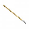 Uxcell High Speed Steel Straight Shank Twist Drill Bit Fully Ground Titanium Coated 1 9mm Diameter 46mm Total Length 21mm 6 Pcs