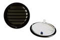 1 Round Vent Tab Style Black Pkg Of 6 