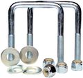Towzone 86828 Zinc Plated Square U-bolt Pair 