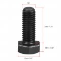 Uxcell M8x20mm Hex Head Screw Bolts Fastener Grade 8 Carbon Steel Black 10pcs