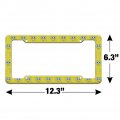 Spongebob Smiling Face License Plate Tag Frame