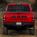 Ipick Image For Ram Power Wagon Real Carbon Fiber Nameplate Chrome Stainless Steel License Plate Frame