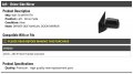Left Driver Side Manual Mirror Compatible With 2010 2013 Ford Transit Connect