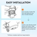 Hvac Heater Blower Motor Assembly With Fan Cage For 1991-2002 Saturn Sl Sl1 Sl2 Sc Sc1 Sc2 1993-2001 Sw1 Sw2 Replaces 700078