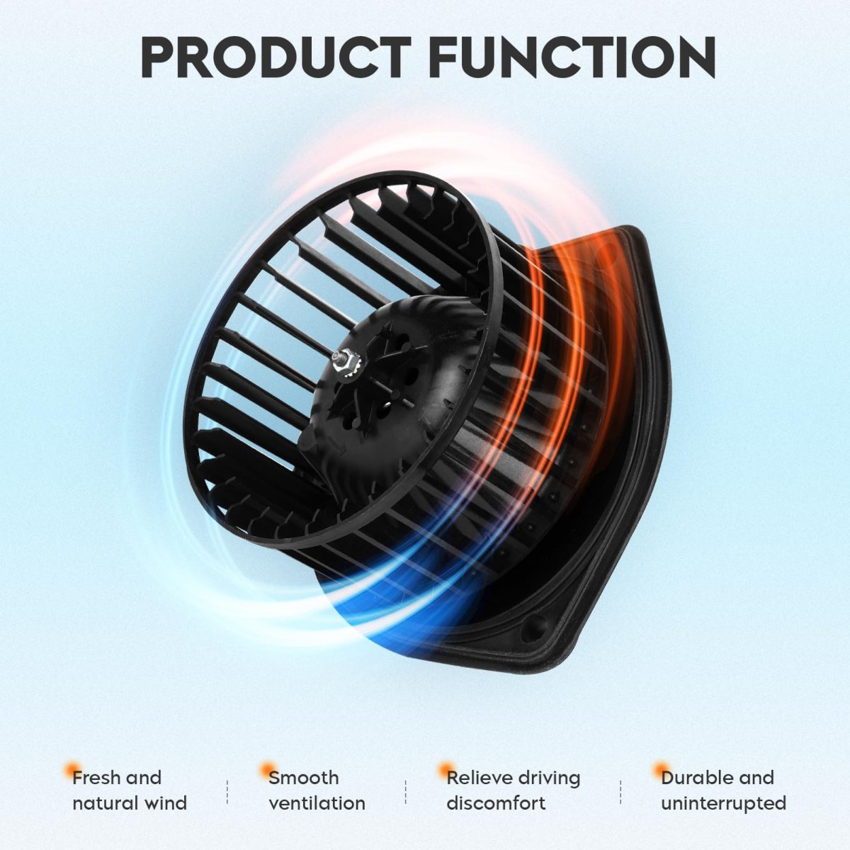 Hvac Heater Blower Motor Assembly With Fan Cage For 1991-2002 Saturn Sl Sl1 Sl2 Sc Sc1 Sc2 1993-2001 Sw1 Sw2 Replaces 700078