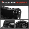 A-premium Engine Oil Pan Sump With Drain Plug Compatible Subaru Outback 2005-2005 Impreza 2004-2007 Legacy Saab 9-2x 92x