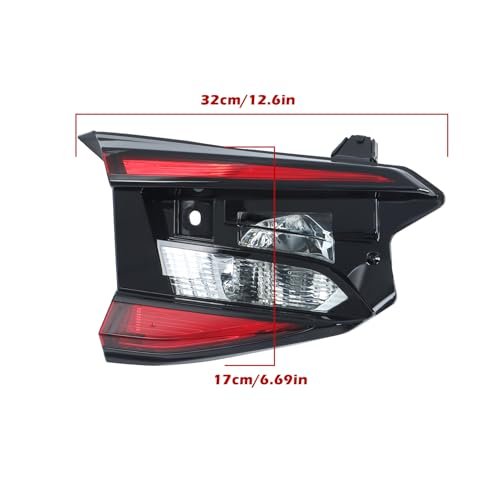 Left Inner Tail Light Assembly For Crosstrek 2024 Rear Lamp Replacement 84251fn010 84251fn01a