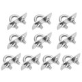 M6 Round U-bolts 10 Sets 12mm 0 47 Inner Width 30 7mm 1 21 Length 201 Stainless Steel U-clamp Bolt With Plates Nuts For 