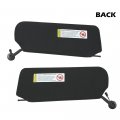 G-plus Black Plastic Sun Visor Vanity Mirror Sunvisors Shaded Compatible With Chevy C5 Corvette 8 Cyl 5 7l 1997-2004 10442033