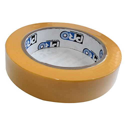 Pro Tapes Premium Automotive Masking Tape 1 In X 60 Yds On 3 Core Pack Of