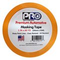Pro Tapes Premium Automotive Masking Tape 1 In X 60 Yds On 3 Core Pack Of