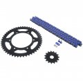 2010-2013 Fits Yamaha Yz450f Blue Non O Ring Chain Sprocket Black 15 50 120l