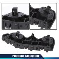 Front Right Side Bumper Bracket For Nissan Kicks 2018 2019 2020 Part Number 622245rb0a Black Abs Plastic