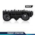 Front Right Side Bumper Bracket For Nissan Kicks 2018 2019 2020 Part Number 622245rb0a Black Abs Plastic