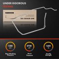 A-premium Automatic Transmission Oil Cooler Line Hose Assembly Compatible With Dodge Ram 2500 1998-2002 3500 5 9l