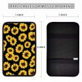 Mianmian American Flag Man A Mustache Auto Center Console Armrest Pad Car Cover Seat Box Universal Fit For Sedan Suv Truck