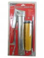 Toolusa 15 Heavy Duty Grease Gun With 12 Flex Hose And One 14oz Tube Of Lithium Tz8825-yt 