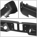 To1100257 Factory Style Rear Bumper Cover With Parking Aid Sensor Holes Compatible Toyota Tundra Plastic 2007-2013 Primed Dark