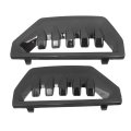 2pcs Bumper Grilles Cover Air Duct Driver And Passenger Side Hand For Gmc Sierra 1500 2022-2025 84869627 84869628 Gm1038287 