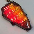 Tail Light Brake Signal Turn Smoke Lence Yellow Red Led For 2008 2009 2010 2011 2012 2013 Yamaha Yzf-r6