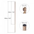Uxcell M35 High Speed Steel Straight Shank Twist Drill Bit Gold Oxide 4mm Diameter 250mm Length