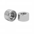 Uxcell M5 Round Connector Nuts 304 Stainless Steel Coupling Nut 6 0mm 0 23inch Length Pack Of 20