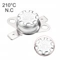 Uxcell Ksd301 Thermostat 210a 410a F 10a Normal Closed N C Adjust Snap Disc Temperature Switch For Microwave Oven Coffee Maker