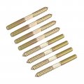 M10 Hanger Bolts Length 100mm Double Headed Self-tapping Screw 10mm Wood Joint Furniture Legs 36pcs 