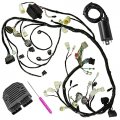Caltric Wiring Harness And Ignition Coil With Rectifier Compatible Honda Rincon 680 Trx680fga 2008-2014