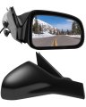 Left And Right Side View Mirrors For 2004 2008 Pontiac Grand Prix Power Adjustment Manual Folding Heated Black Gm1320279 