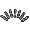 Front Grilles Mesh Grill Kit Black For Off Road 2 4 Doors 07-18