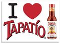 Tapatio I Love Officially Licensed Hot Sauce Brand Heavy Duty Magnet 2 5 X 3 