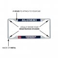 Gonzaga University Metal License Plate Frame For Front Or Back Of Car Officially Licensed Alumni 2-pack