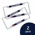 Gonzaga University Metal License Plate Frame For Front Or Back Of Car Officially Licensed Alumni 2-pack