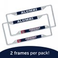 Gonzaga University Metal License Plate Frame For Front Or Back Of Car Officially Licensed Alumni 2-pack