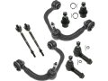 Front Control Arm Ball Joint And Tie Rod End Kit 8 Piece For 2004-2008 Ford F-150 4wd 2004 Models With New Body Style 