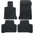 Floor Mats Carpet For Mercedes Benz Glk Class 2010 2015 4 Piece Set Black Velour And Plastic Front Rear Interior Direct 