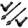 4 Piece Front Inner And Outer Tie Rod End Es800367 Ev800573 For Dodge Durango 2004 2009 Chrysler Aspen 2007 