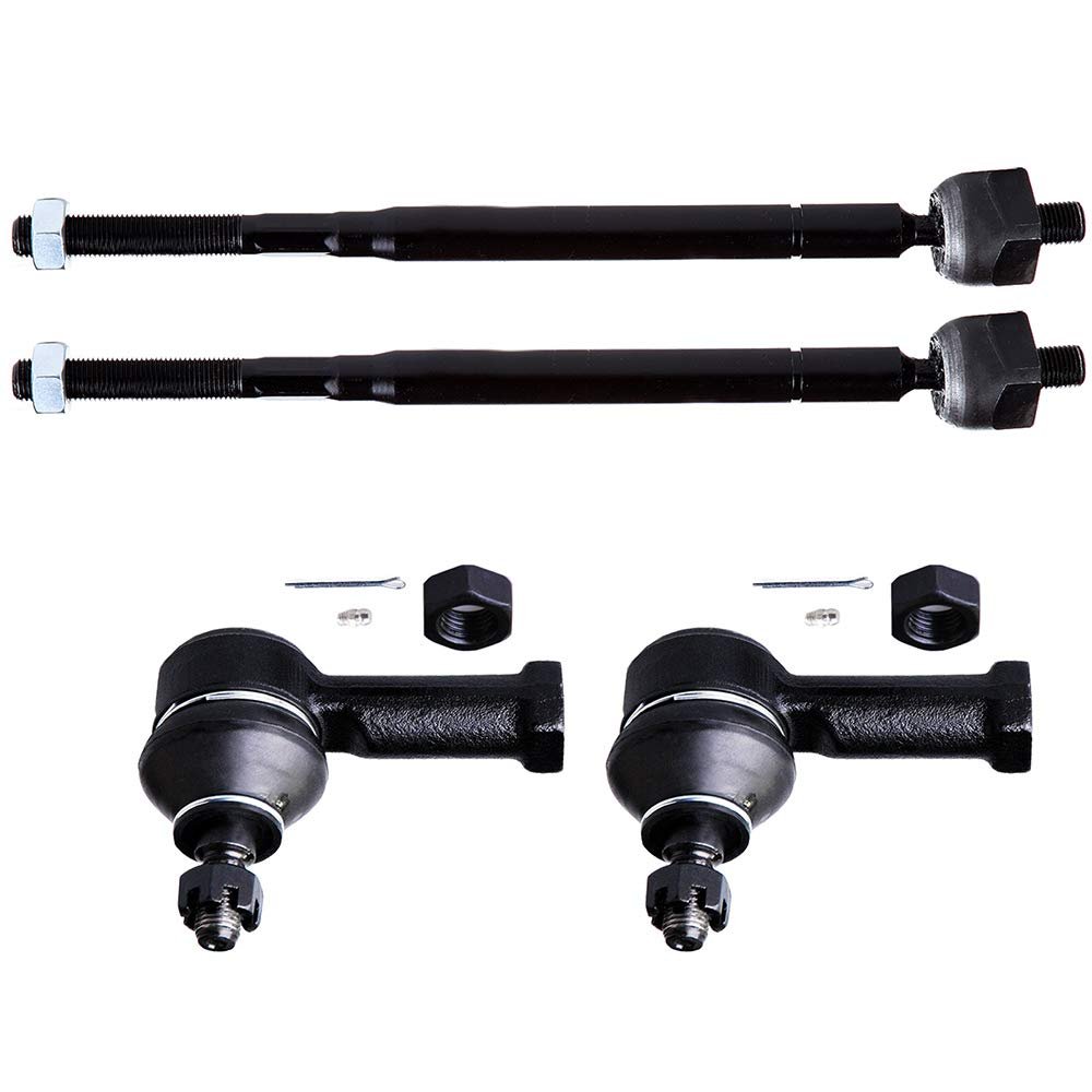 4-piece Inner Outer Tie Rod End Fit 2001-2005 For Chrysler Sebring Dodge Stratus 2000-2005 Mitsubishi Eclipse 1999-2003 Galant