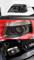 Real Carbon Fiber Front Bumper Fog Light Bezel Cover Compatible With For 2015-2017 Ford Mustang Gt S550