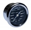 Vms Racing 0-100 Psi Liquid Filled Fuel Pressure Gauge With Adapters Kit In Black Face Silver Numbers Compatible Honda Prelude