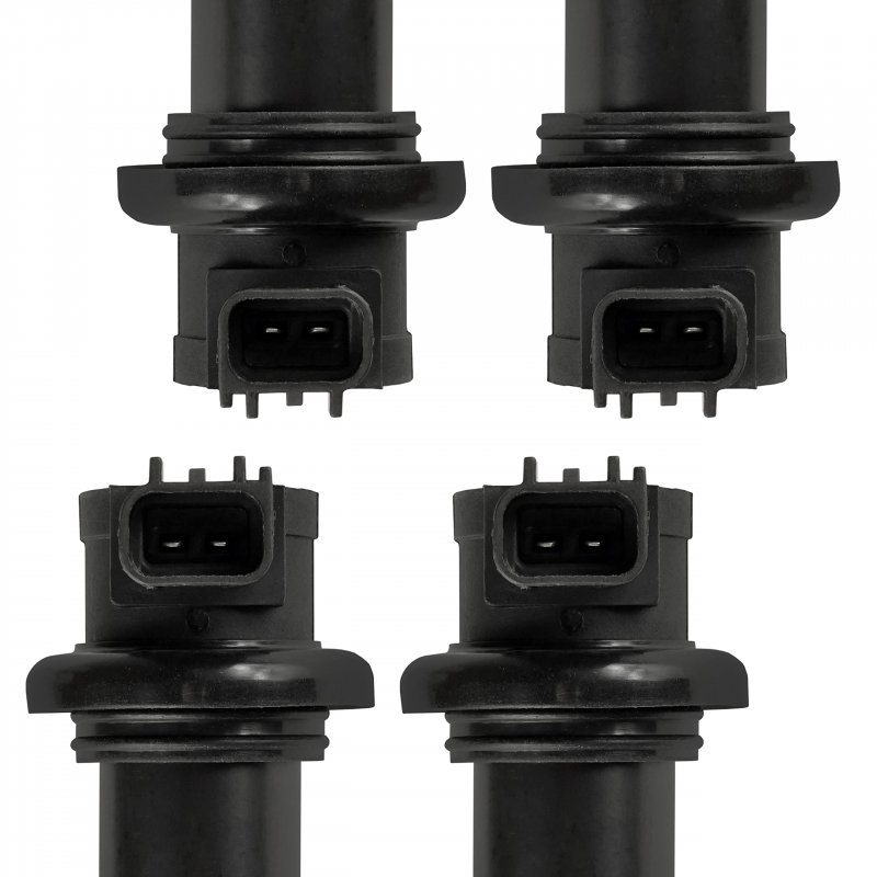 Caltric 4 Ignition Coil For Yamaha 13s-82310-00-00 Yzf-r6 Yzfr6 2008 2009 2010 2011 2012 2013 2014 2015 2016